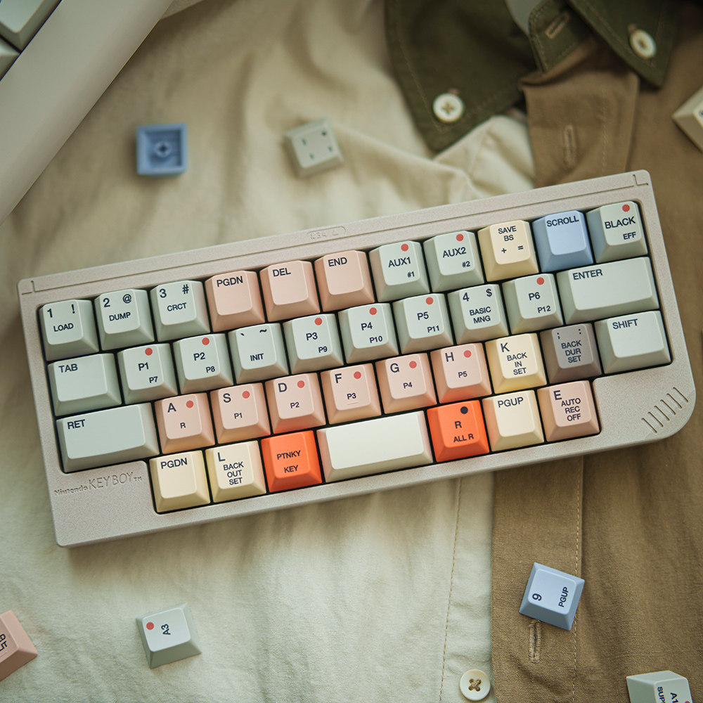Retro Gaming Accessories - FBB Keycaps S9000 Retro Style For