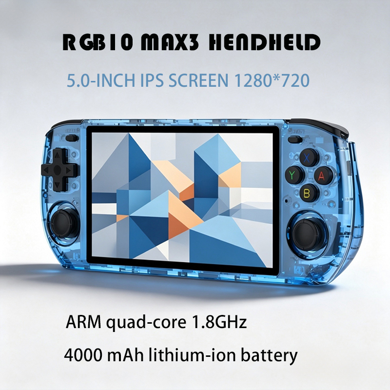 Retro Gaming Kiosk - RGB10 MAX3 5.0-Inch IPS Screen 1280*720