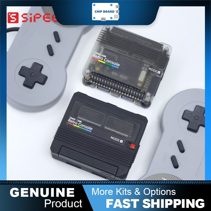 Retro Gaming With Raspberry Pi - Sipeed Tang Console with 138K FPGA,