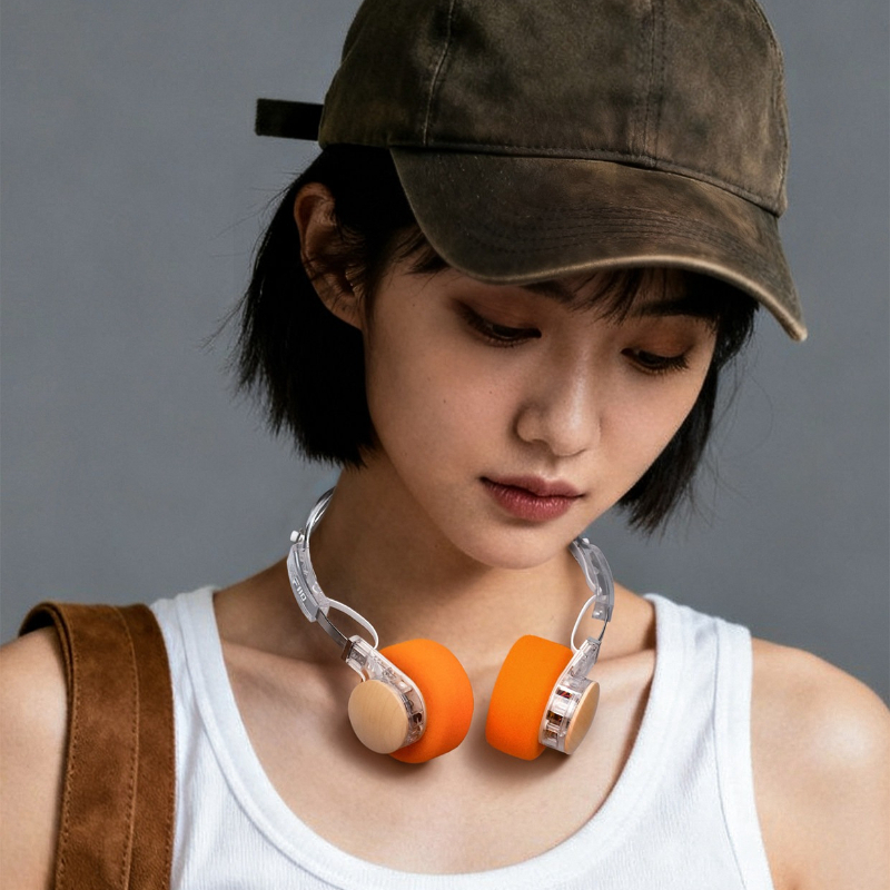 Retro Gaming Headset - FiiO EH11 Wireless Headphones Wooden Bowl