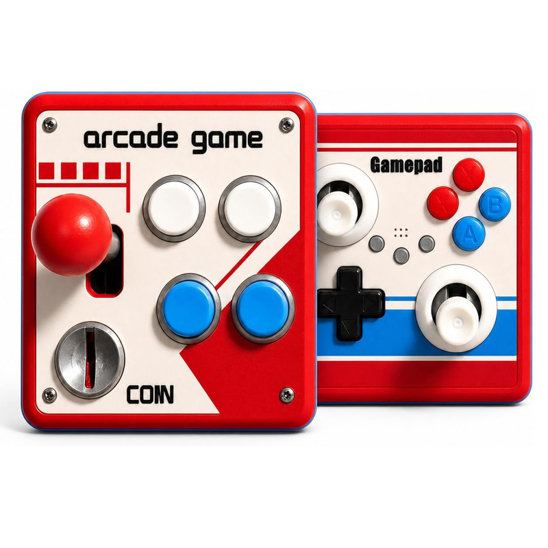 Retro Gaming Gifts - Drill-Free Light Switch Cover Retro Arcade