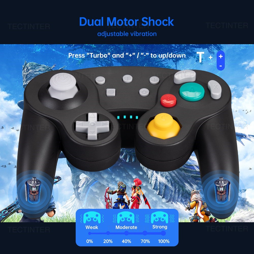 Support Bluetooth Gamecube Con - Nes Controller Usb recension och pris