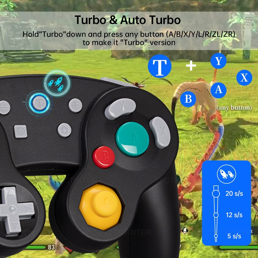 Support Bluetooth Gamecube Con - Nes Controller Usb recension och pris