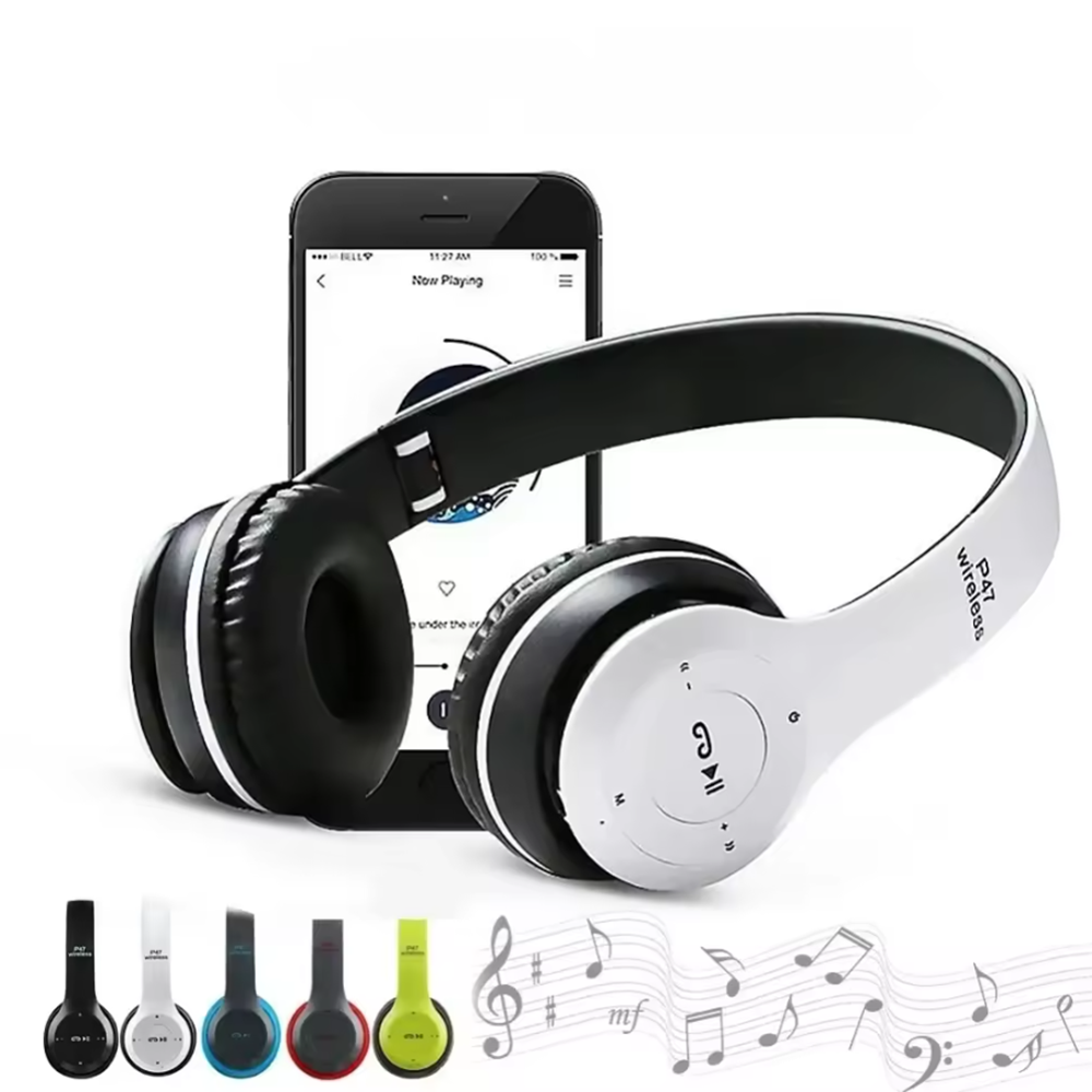P47 Wireless Headphones Blueto - Retro Gaming Headset recension och pris