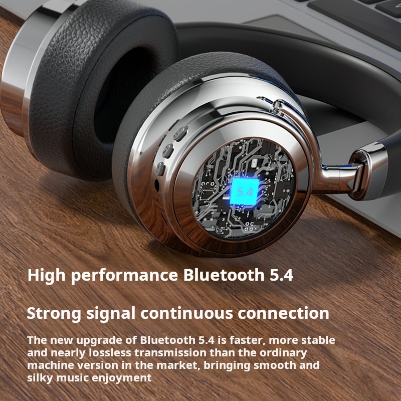 Bluetooth 5.4 Metal Retro Head - Retro Gaming Headset recension och pris