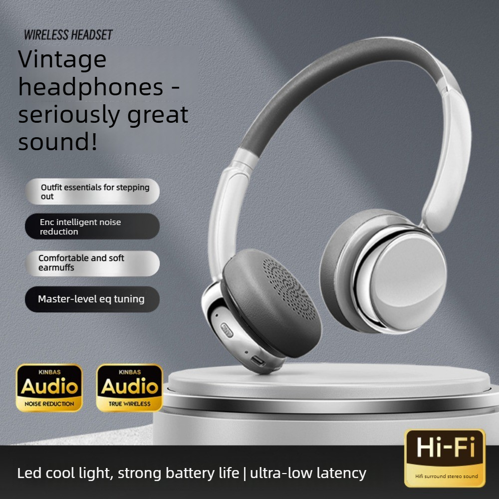 Retro Mead Color Headphones Bl - Retro Gaming Headset recension och pris