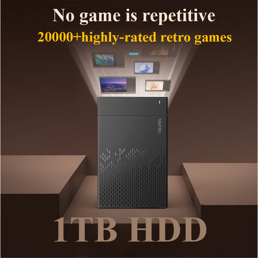 1TB Retro Gaming HDD 20000+ Re - Retro Gaming Gifts recension och pris