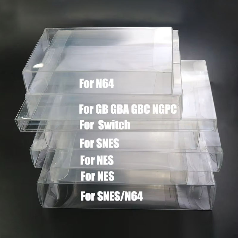 6PCS Clear Transparent Game Ca - Retro Gaming Xbox One recension och pris