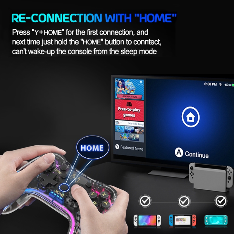 Wireless RGB Retro Gaming Cont - Retro Pc Gaming recension och pris