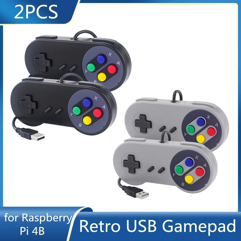 2PCs USB Gamepad Retro Gaming  - Retro Gaming With Raspberry Pi recension och pris