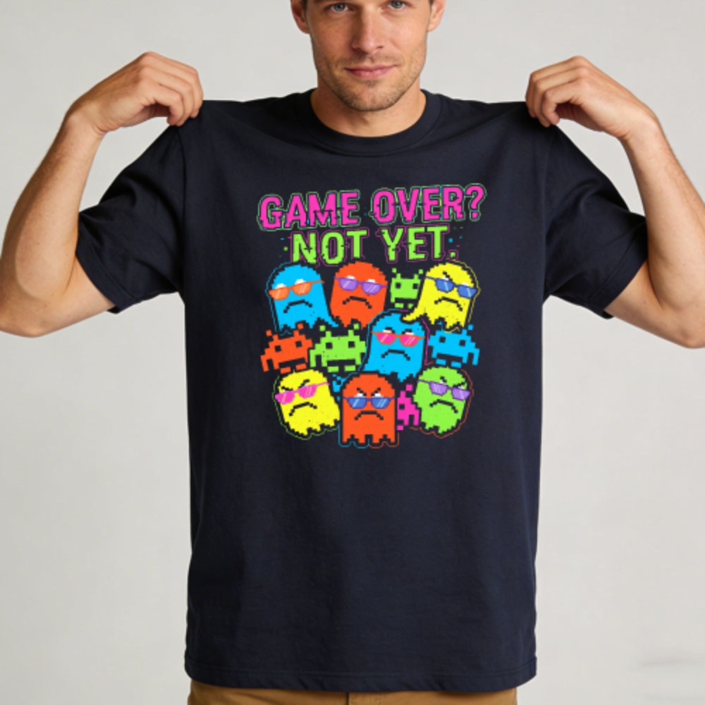Game Over Not Yet Funny Retro  - Retro Gaming Meme recension och pris