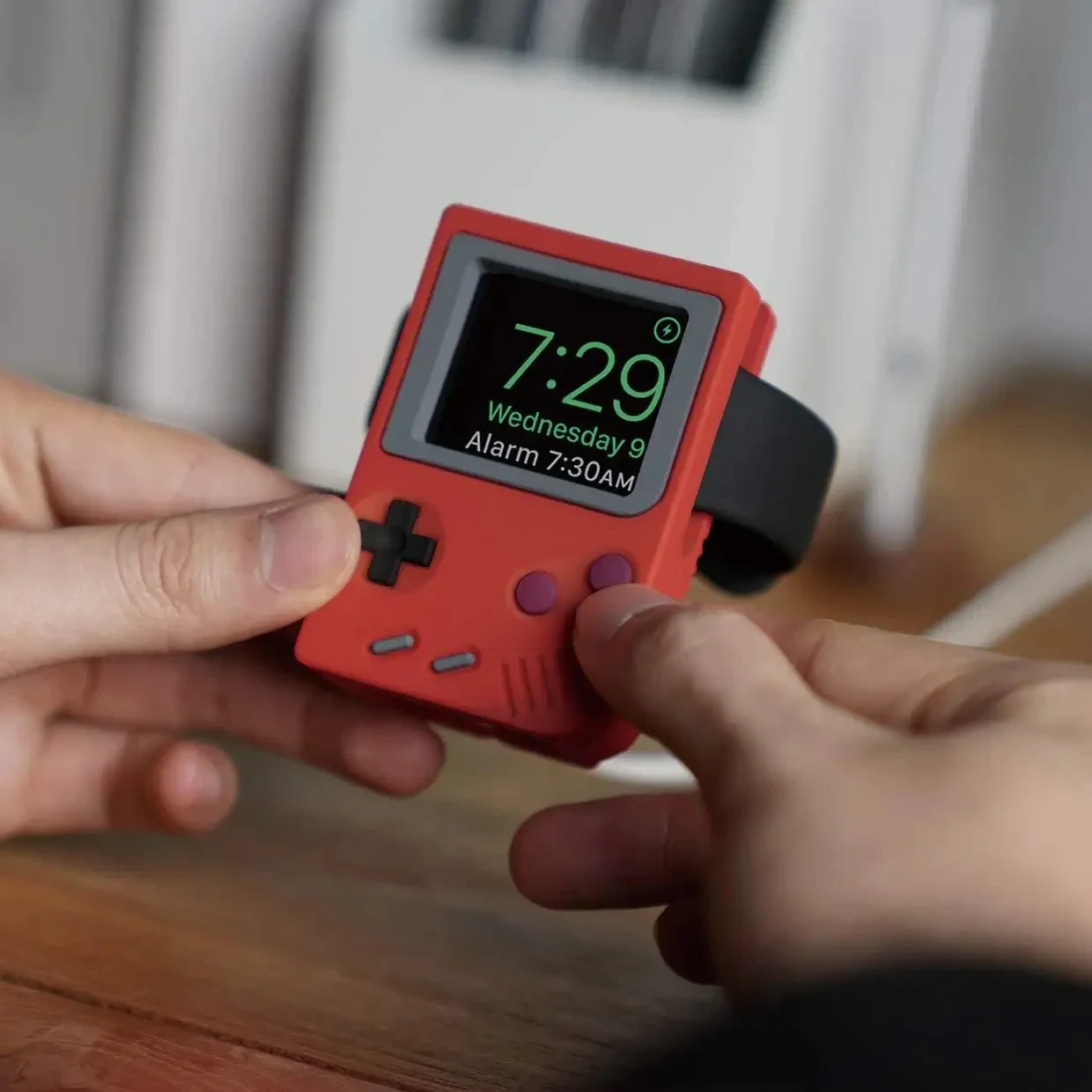 Silicone Holder for IWatch Cha - Retro Gaming Handhelds recension och pris