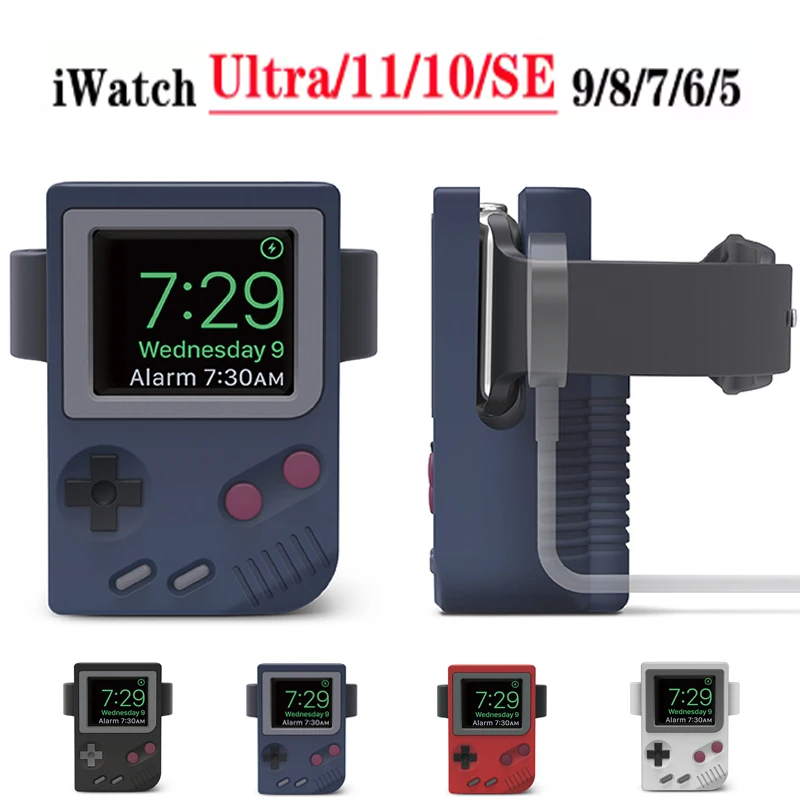 Silicone Holder for IWatch Cha - Retro Gaming Handhelds recension och pris