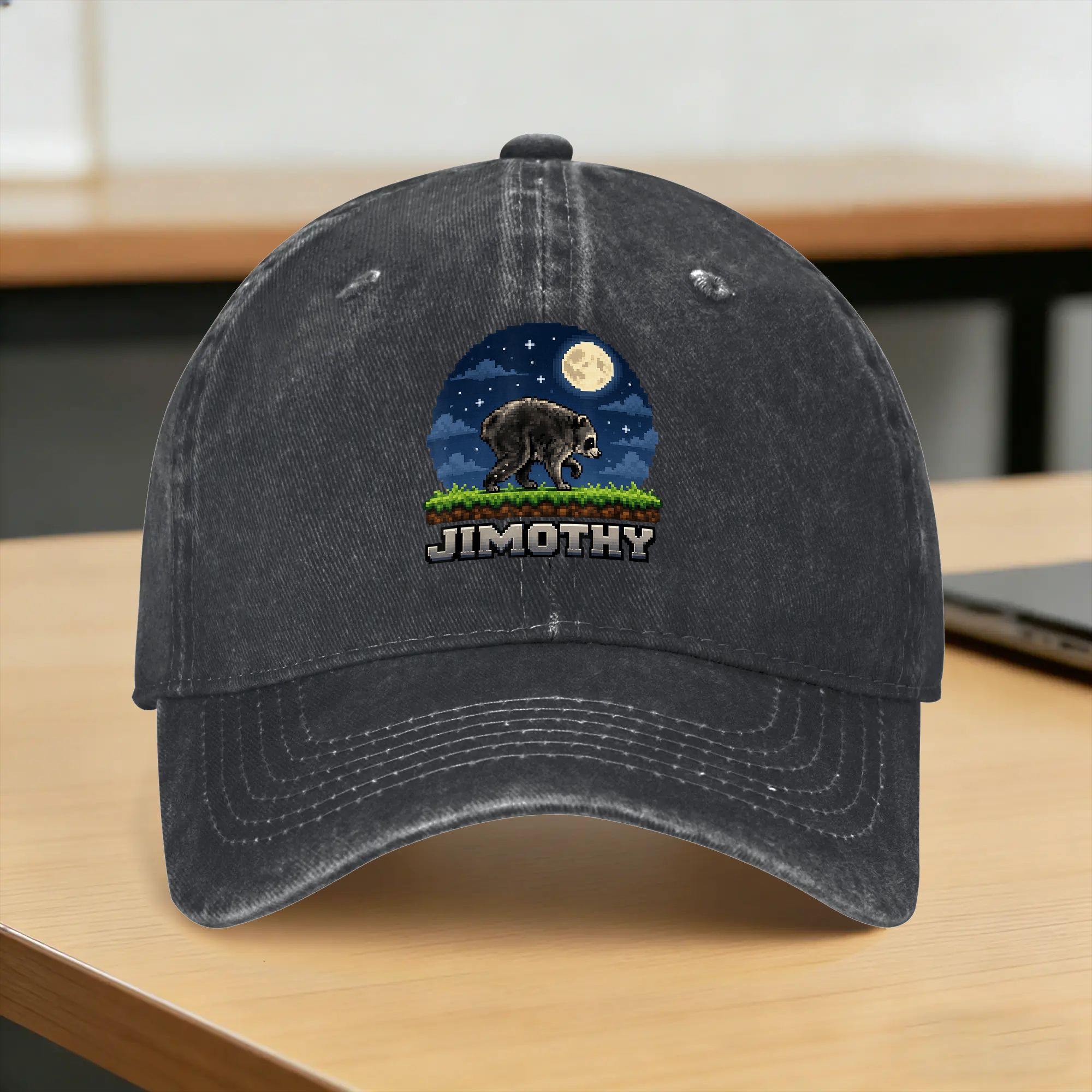 Jimothy Raccoon Pixel Art Retr - Retro Gaming Meme recension och pris