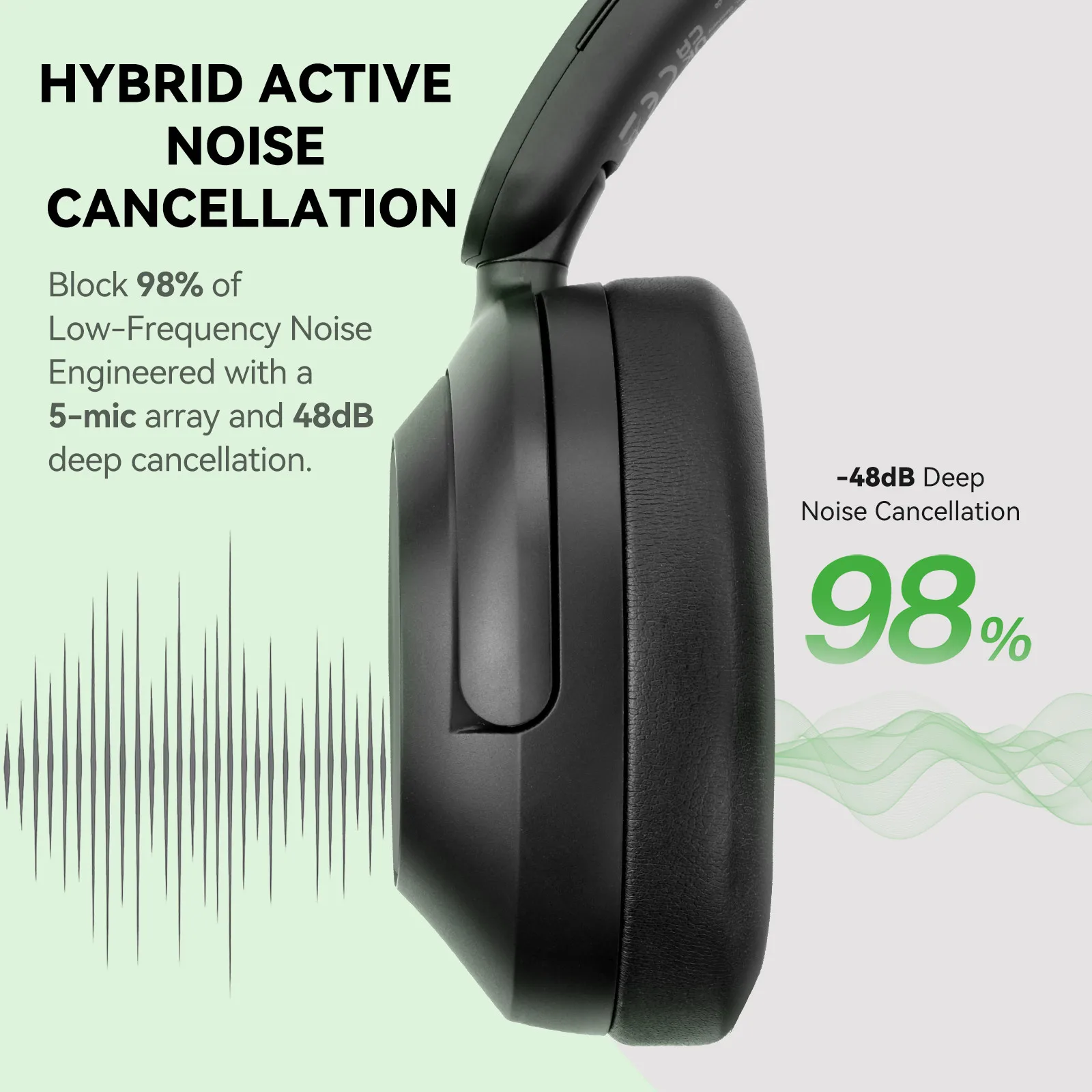 Oneodio A6 ANC Wireless Blueto - Retro Gaming Headset recension och pris