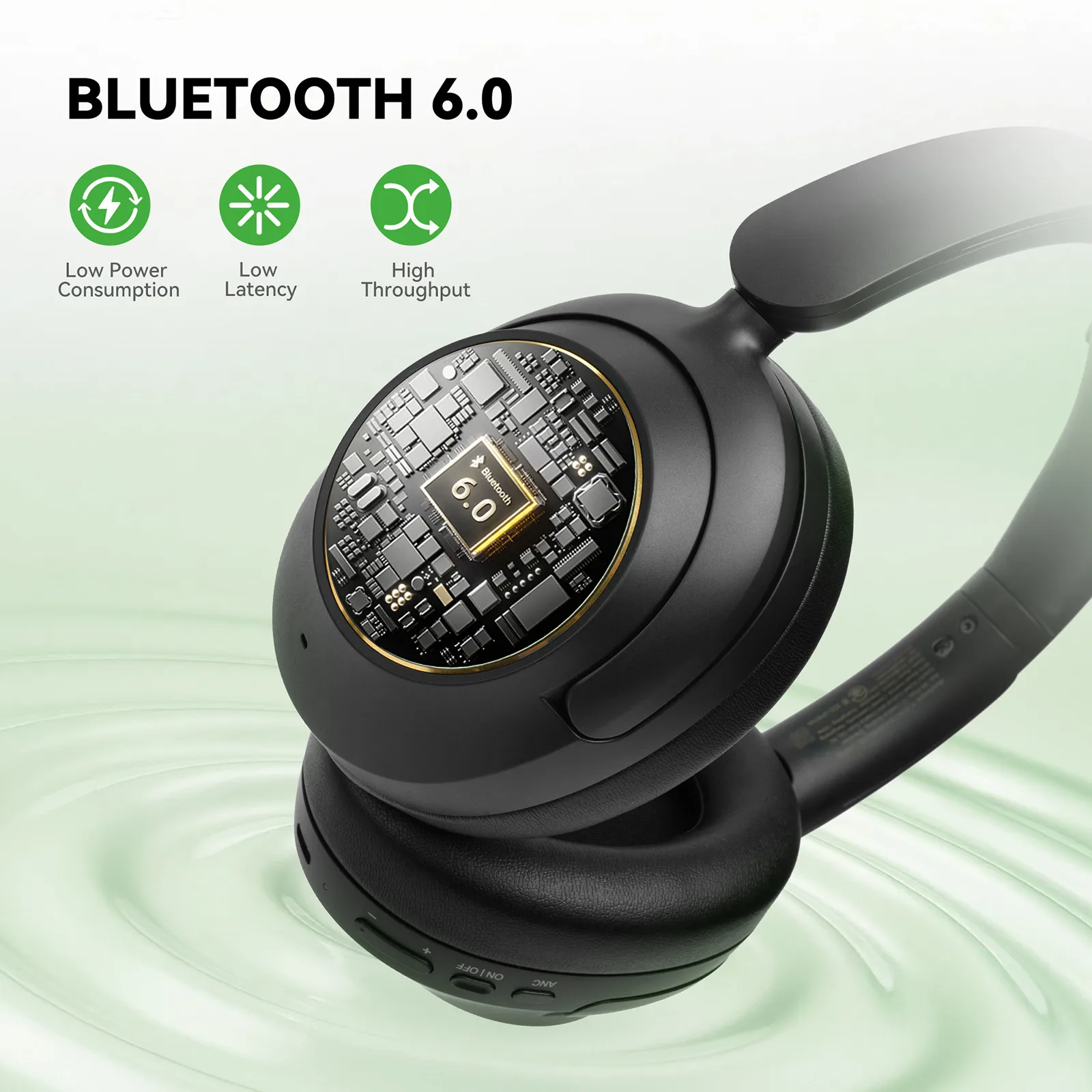 Oneodio A6 ANC Wireless Blueto - Retro Gaming Headset recension och pris