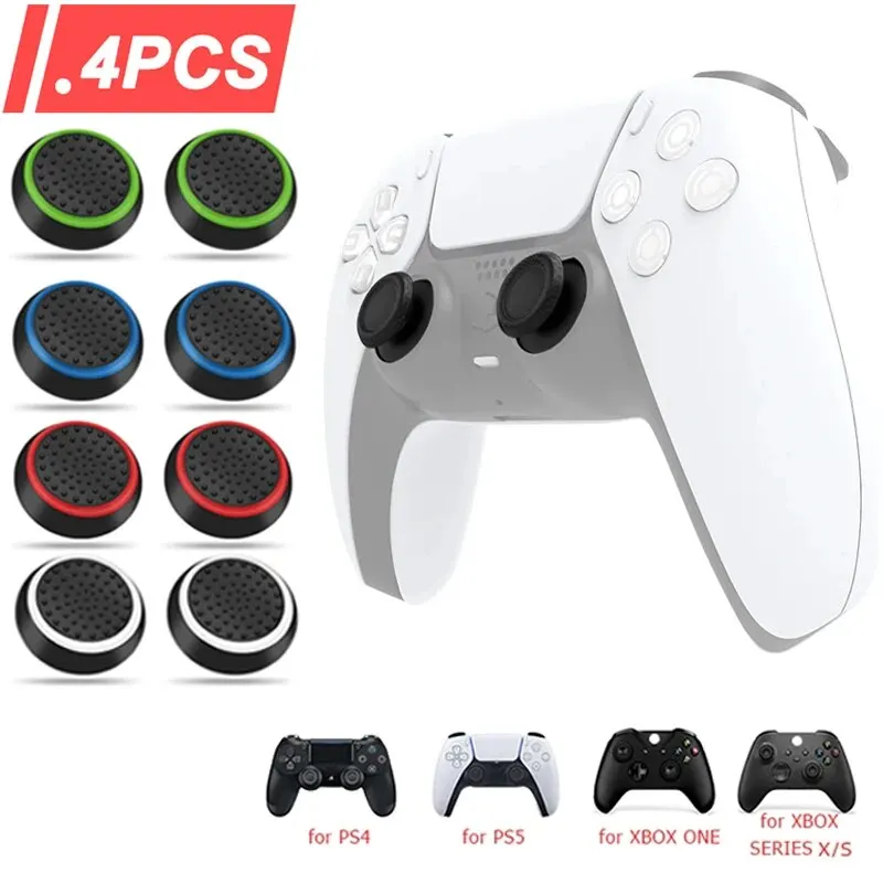 New 4Pcs Silicone Thumb Stick  - Retro Gaming Xbox One recension och pris