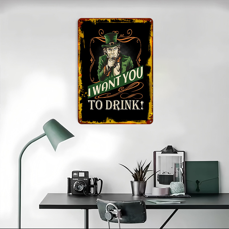 St Patricks Day Meme Tinplate  - Retro Gaming Meme recension och pris