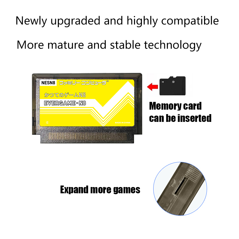 REMANK EVERGAME N8 NES Cartrid - Retro Gaming Handhelds recension och pris
