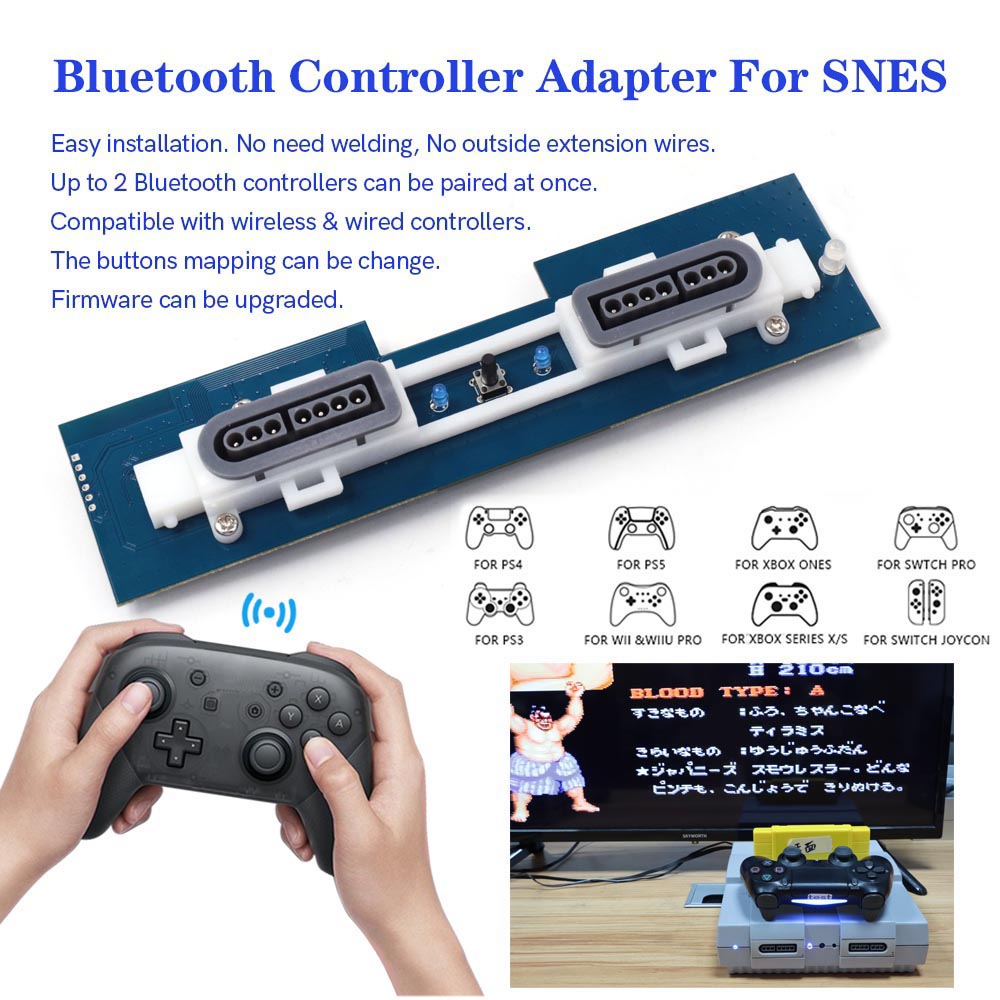 Retro Receiver For US SNES Blu - Retro Gaming Xbox One recension och pris