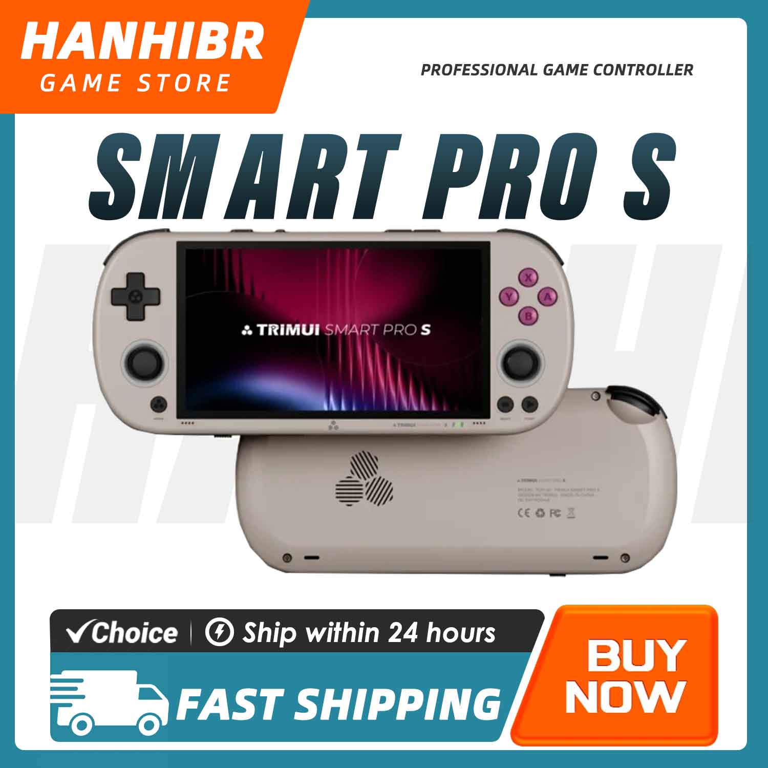 Trimui Smart Pro S TG5050 Hand - Retro Gaming Kiosk recension och pris