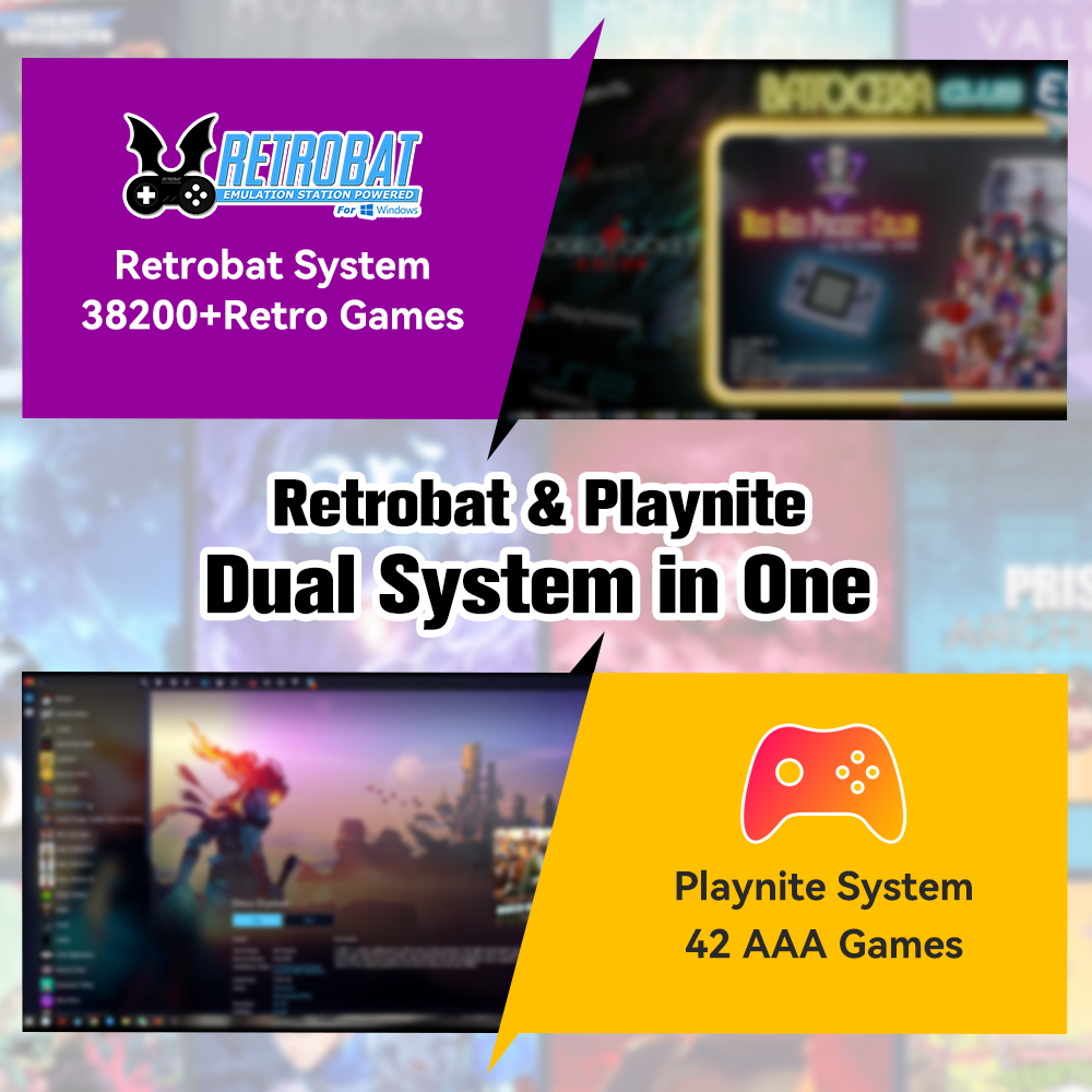 Retrobat & Playnite Retro Game - Retro Gaming Kiosk recension och pris