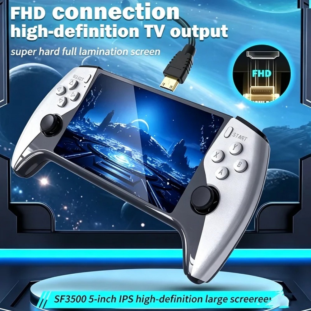SF3500 5 inch Handheld Game Co - Retro Gaming Gifts recension och pris